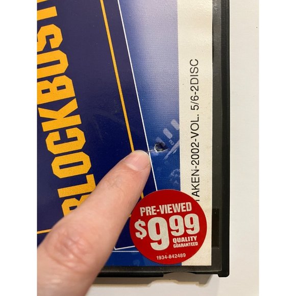 Taken Alien Abduction Blockbuster Rental Cases Vol. 3 4 5 6 DVD - Picture 5 of 11